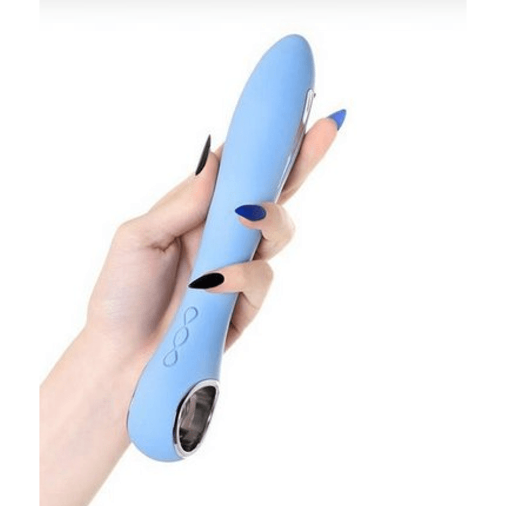 Vibrador com Choque Galvani Vibe Azul-GOZZE SEX SHOP